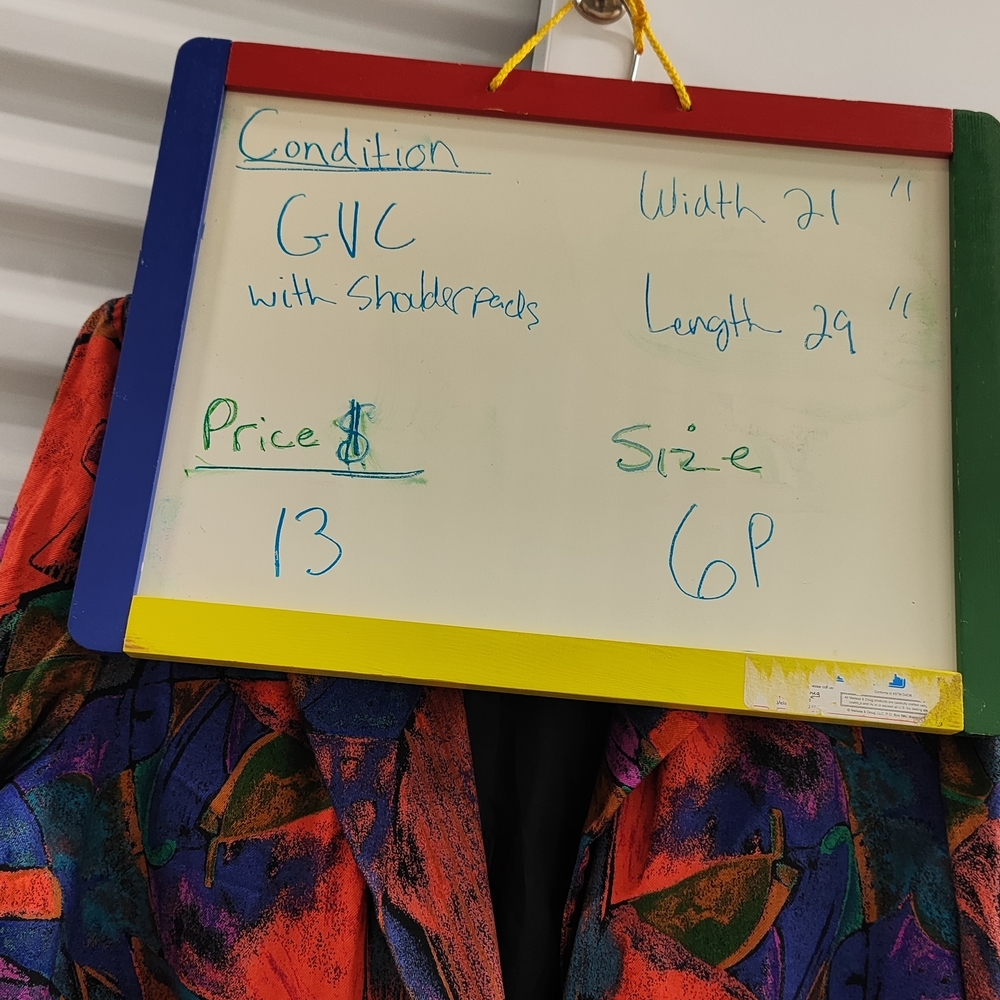 Colorful Abstract Blazer - Picture 4 of 5
